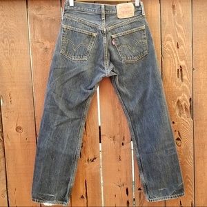 ❌SOLD❌ Dark Wash 501 Mom Jeans